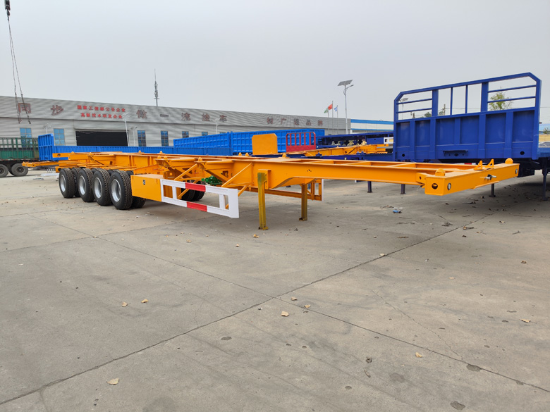 Container semi-trailer